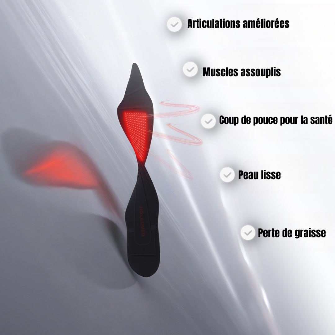 Ceinture de luminothérapie rouge et infrarouge Therabelt AuraFLEX
