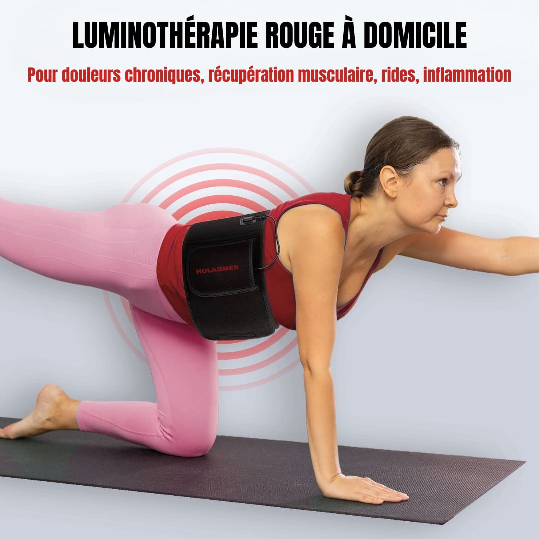 Ceinture de luminothérapie rouge et infrarouge Therabelt AuraFLEX