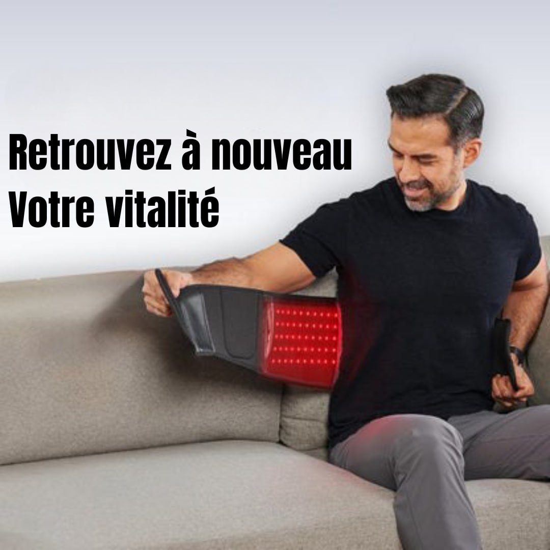 Ceinture de luminothérapie rouge et infrarouge Therabelt AuraFLEX
