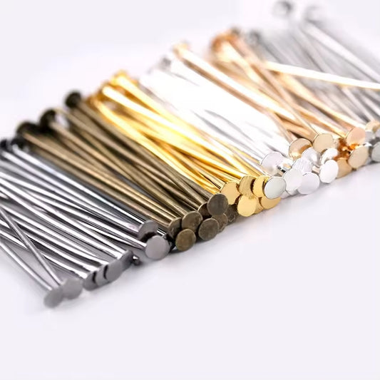 Épingles à tête plate pour bijoux